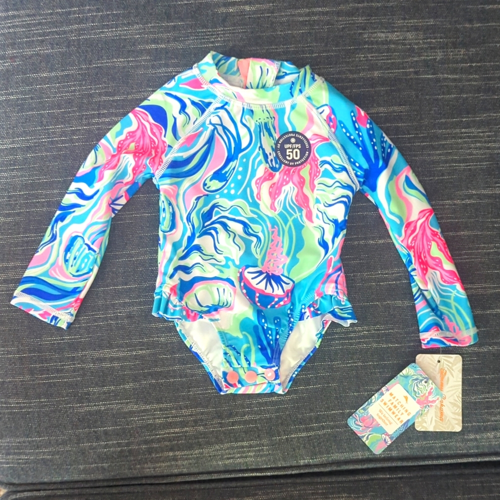Tommy Bahama 12 month one piece bathing suit new with tags